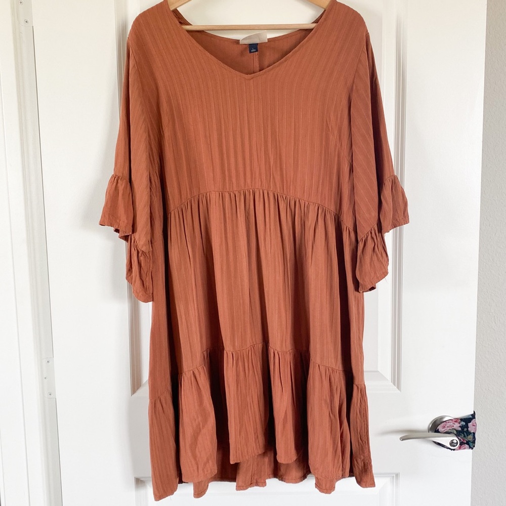 Universal Thread Burnt Orange Dress